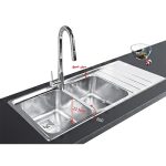 ابعاد سینک ظرفشویی باکسی اخوان مدل 508 - رفیعیان استور 03132101117
