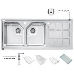 اقلام سینک ظرفشویی باکسی اخوان مدل 324 - رفیعیان استور 03132101117