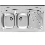 سینک ظرفشویی اخوان مدل 121-SP - رفیعیان استور 03132101117