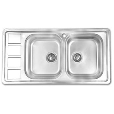سینک ظرفشویی اخوان مدل 373 - رفیعیان استور 03132101117