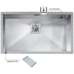 سینک ظرفشویی اخوان مدل 401 - رفیعیان استور 03132101117