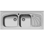 خرید سینک ظرفشویی اخوان مدل 60 - رفیعیان استور 03132101117