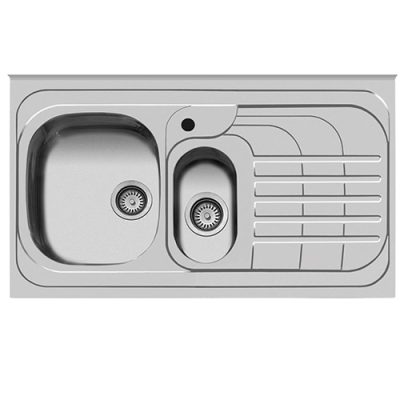 خرید سینک ظرفشویی اخوان مدل 75 - رفیعیان استور 03132101117