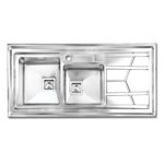 خرید سینک ظرفشویی باکسی اخوان مدل 303S - رفیعیان استور