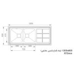 مشخصات خرید سینک ظرفشویی باکسی اخوان مدل 503S - رفیعیان استور