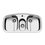 سینک توکار اخوان مدل 8 - رفیعیان استور 03132101117